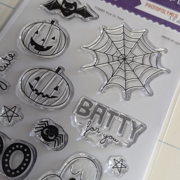 Halloween Photopolymer Stamps and Etched Dies Set - Picture 5 of 12